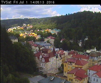 Webcam Marienbad - Europe, Czech Republic, Marinsk Lzn