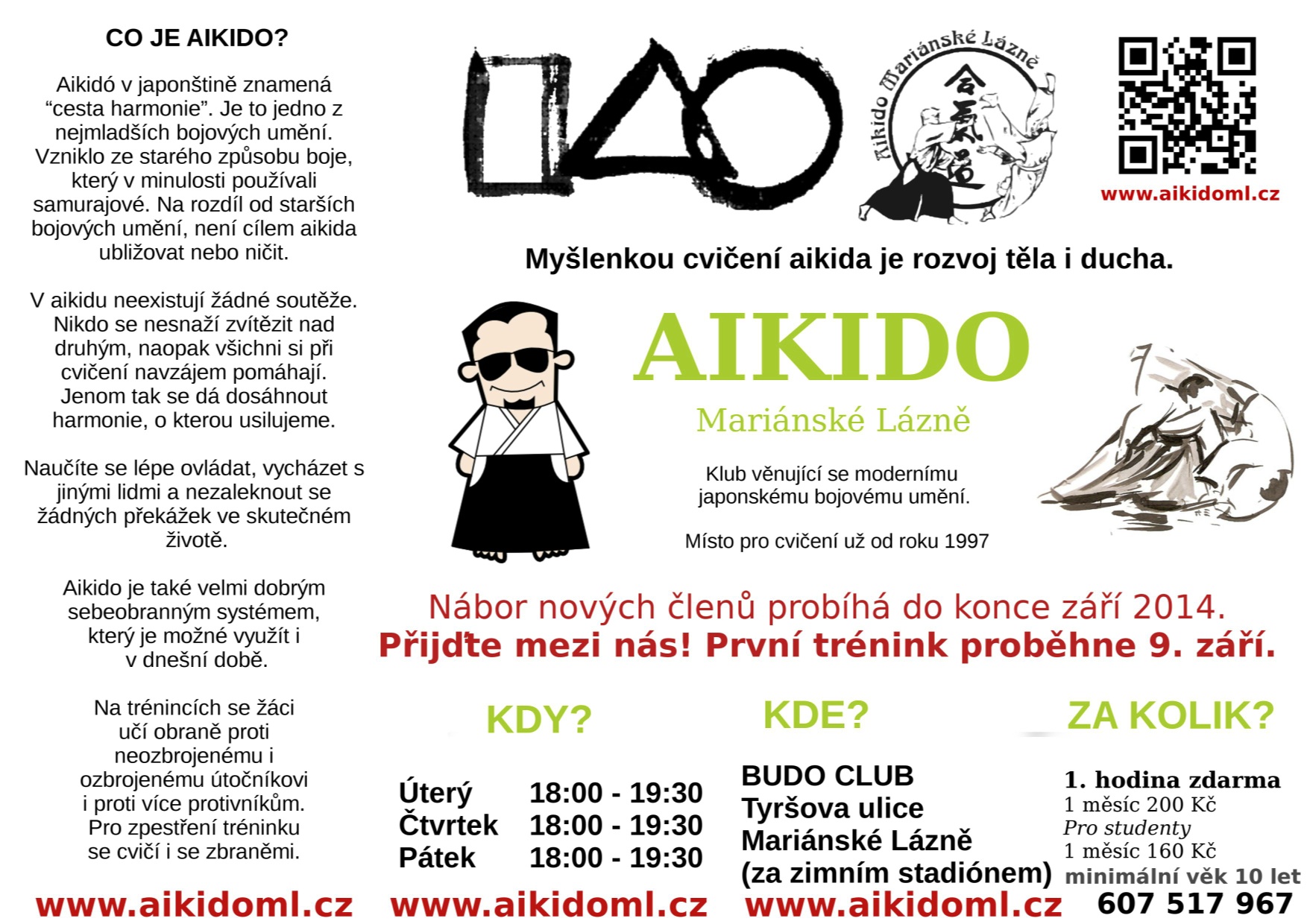 Aikido Pro Všechny Začíná 9. Září 2014